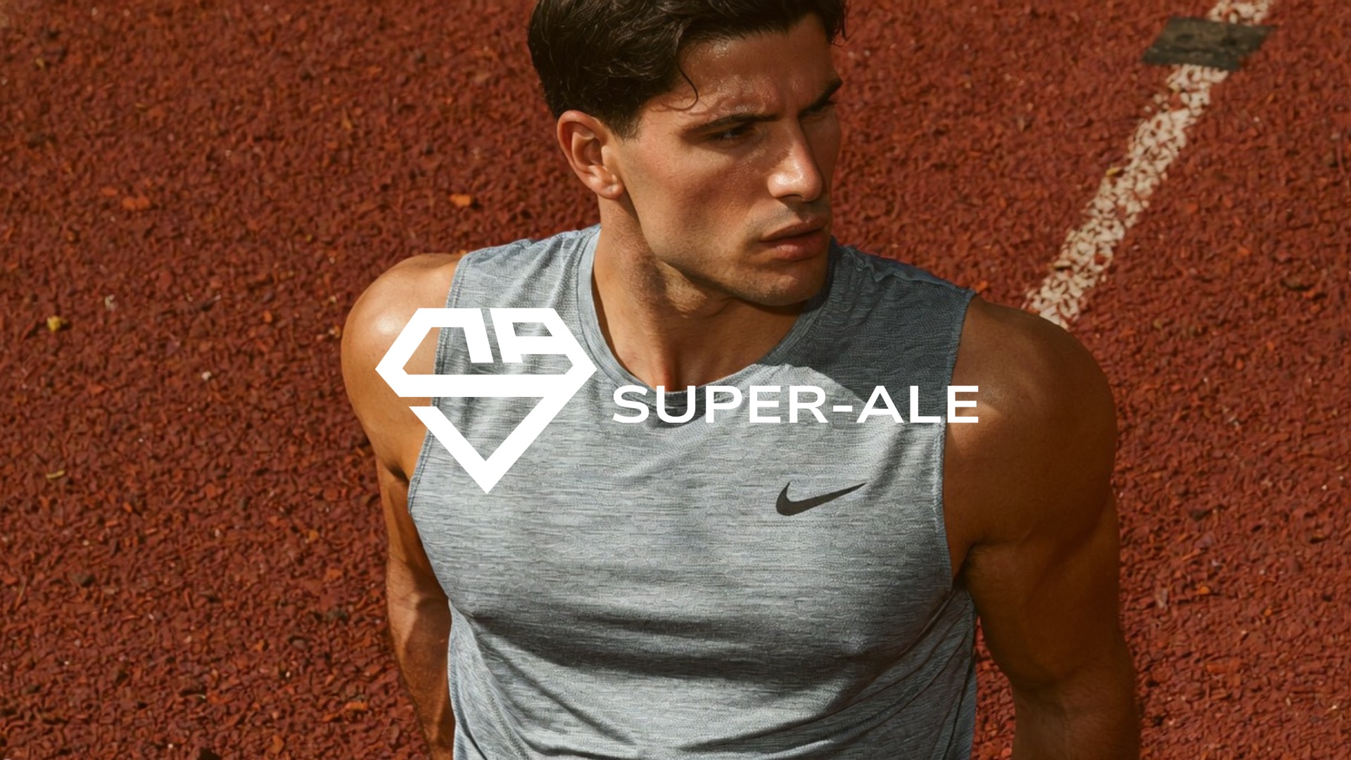 La squadra di SUPER-ALE che corre insieme all'aperto